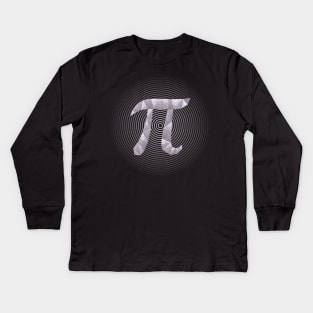 Origami Pi Kids Long Sleeve T-Shirt